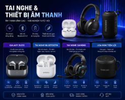 Tai Nghe & Thiết Bị Âm Thanh