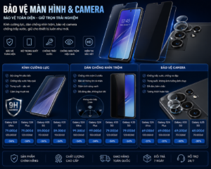 Bảo Vệ Màn Hình & Camera