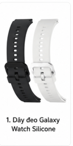Dây đeo Galaxy Watch Silicone