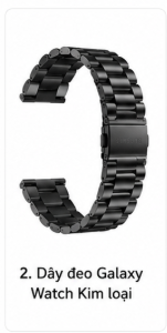 Dây Đeo Galaxy Watch Kim Loại